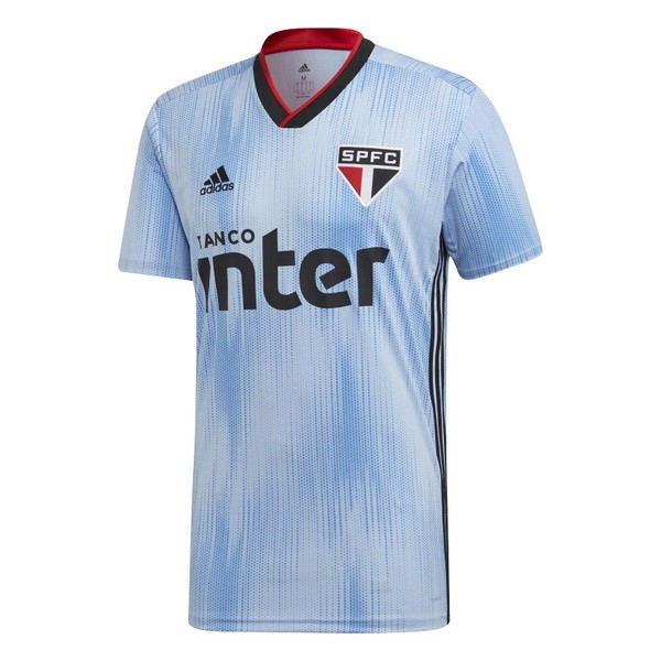 Trikot São Paulo Ausweich 2019-20 Blau Licht Fussballtrikots Günstig